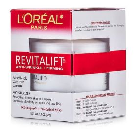 L'OREAL by L'Oreal RevitaLift Anti-Wrinkle + Firming Face/ Neck Contour Cream --48g/1.7oz (SKU: 239200)